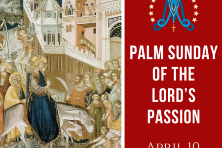 Palm Sunday of the Lord’s Passion
