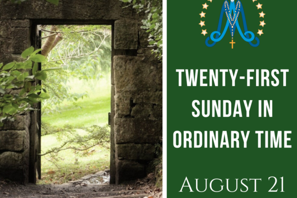 Twenty-first Sunday in Ordinary Time