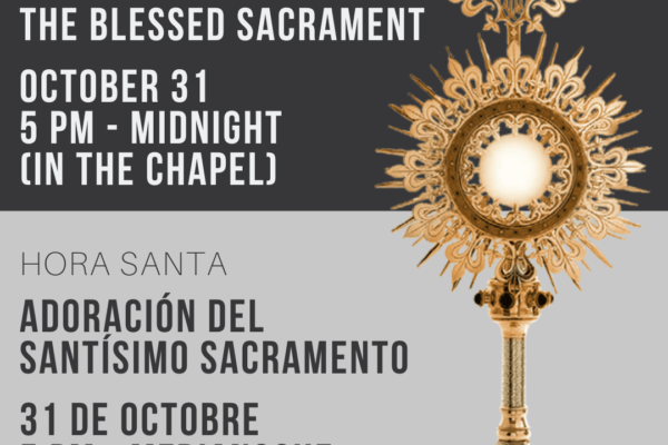 Adoration – October 31
