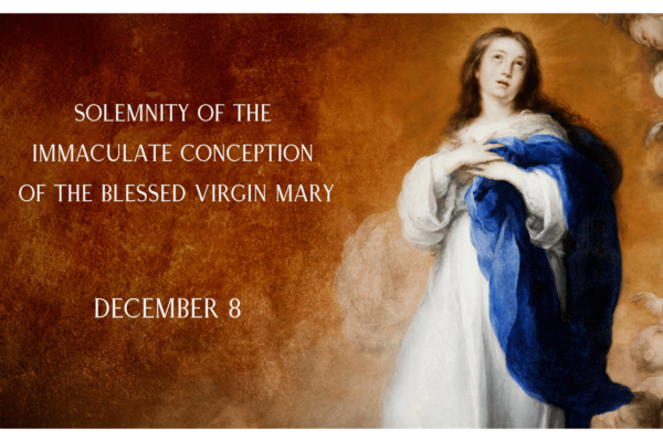 Mass Schedule 12/08/25 – Immaculate Conception