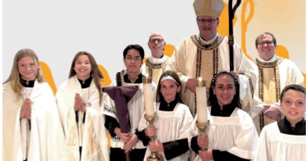 New altar server training Sunday, October 4