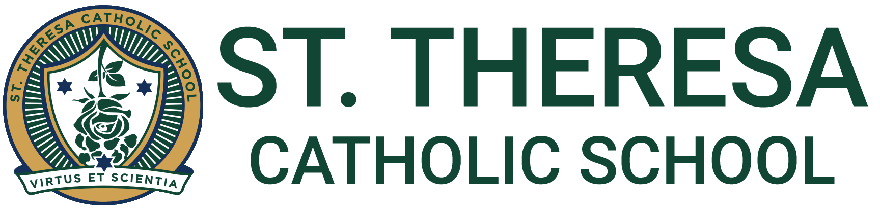 St Theresa Catholic School Logo