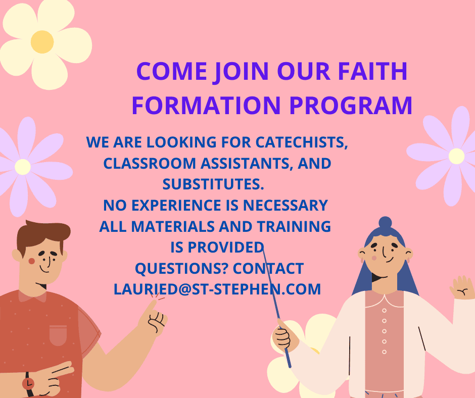 Join Our Faith Formation Team