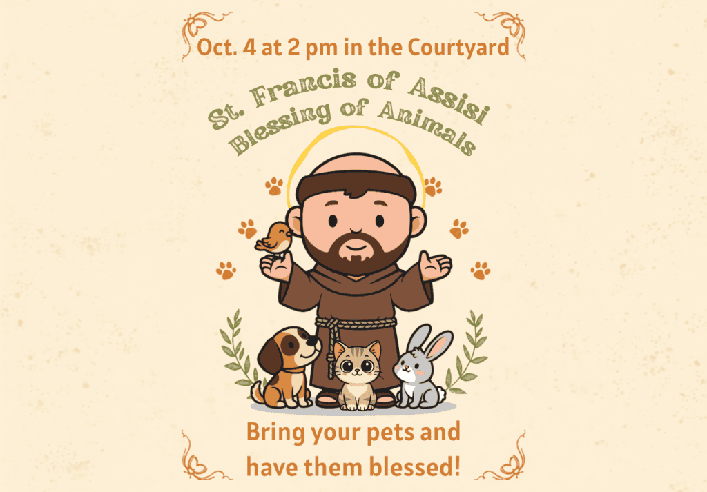 St. Francis of Assisi Blessing of Animals