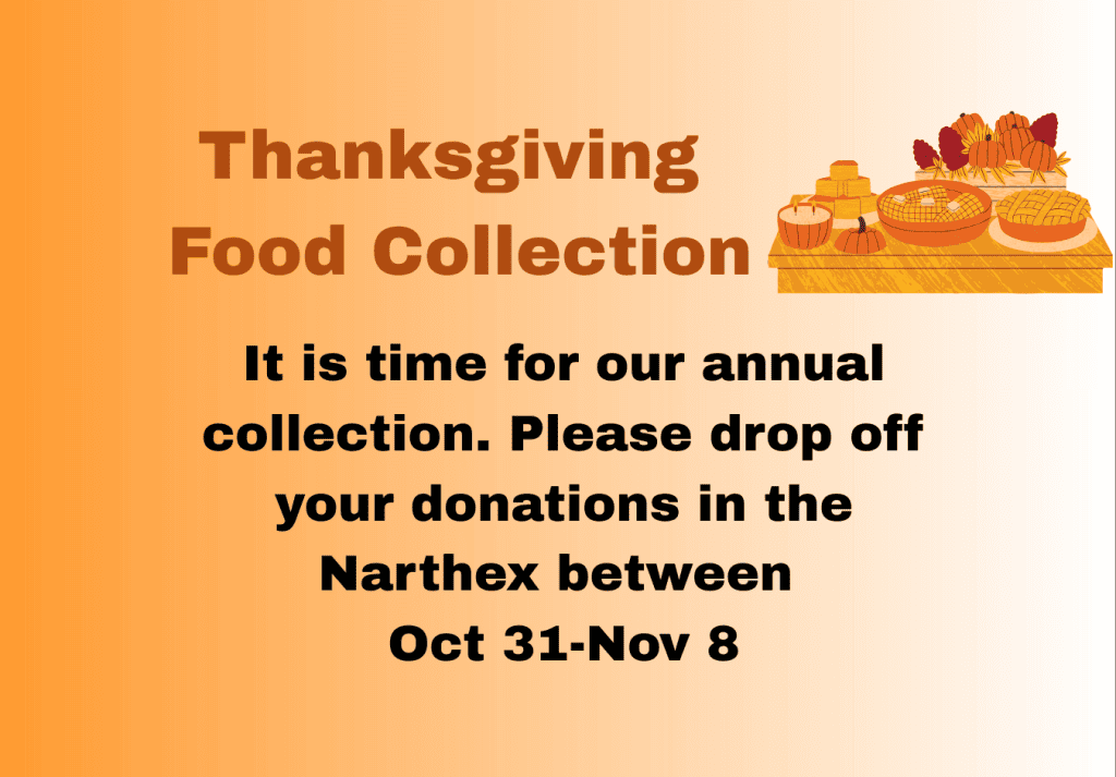 Thanksgiving Food Drive