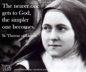 St Therese REAL PIC w verse GOOD  2