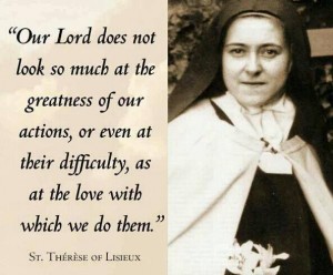 St Therese real pic with nice verse  3
