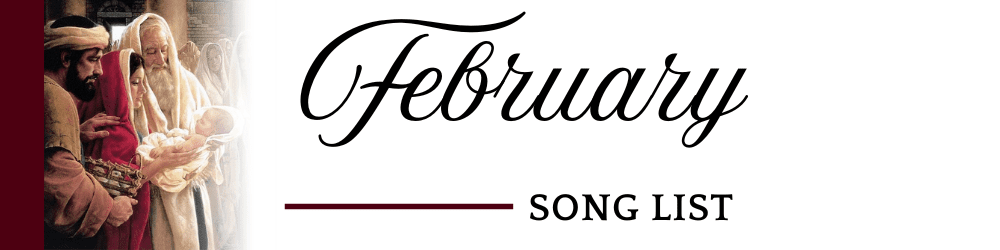 February 2025 Song List