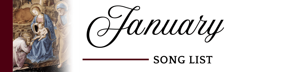 January 2026 Song List