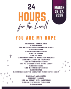 24 Hours for the Lord