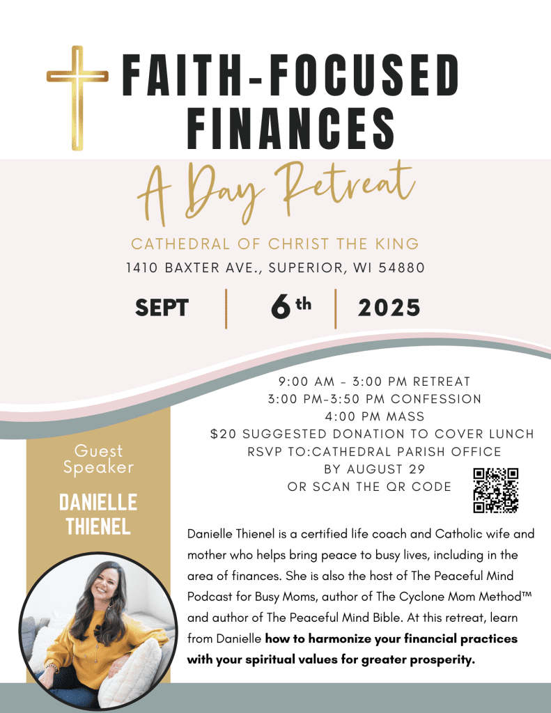 Faith Focused Finances Flyer