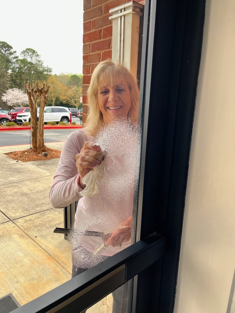 window washing
