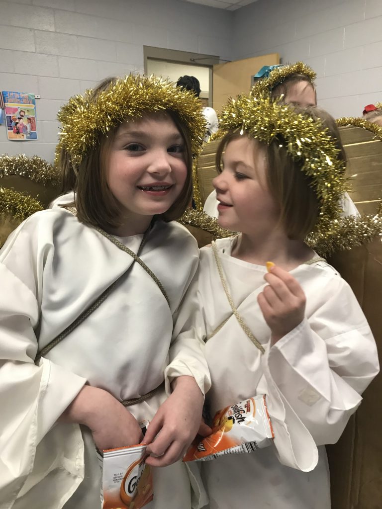 Claire and Emma Angels