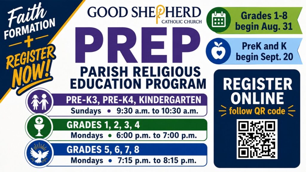 PREP Registration Open!