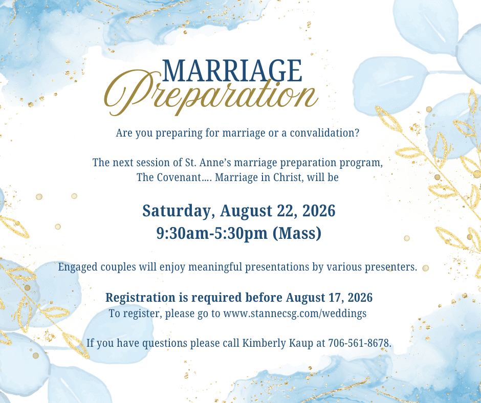 Marriage Prep Class