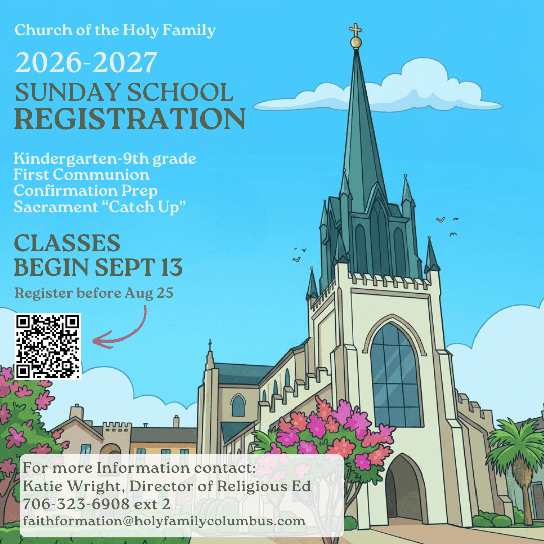 Sunday School Registration