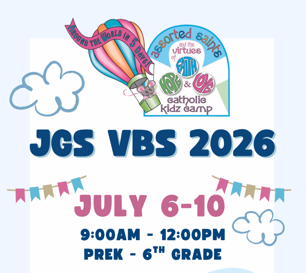 2026 JGS VBS! July 6-10