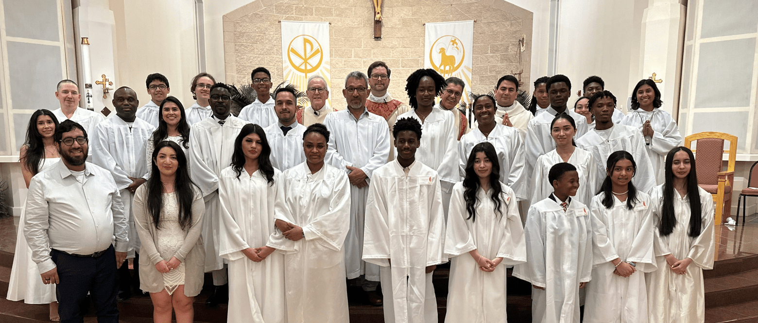 Congratulations to the Newly Baptized and Confirmed