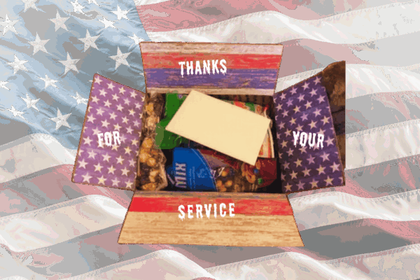 Donations for deployed troops