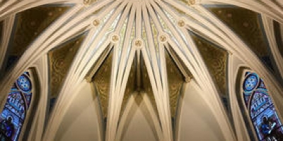 Apse ceiling of St. Augustine