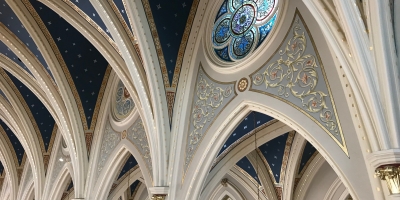 Stain Glass window St. Augustine